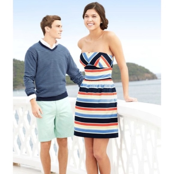 Vineyard Vines Curtain Bluff Dress with Pockets Size 0 - Picture 2 of 13